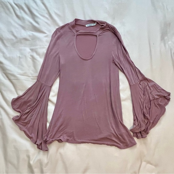 Elegant Mauve Women's Top - Picture 1 of 4